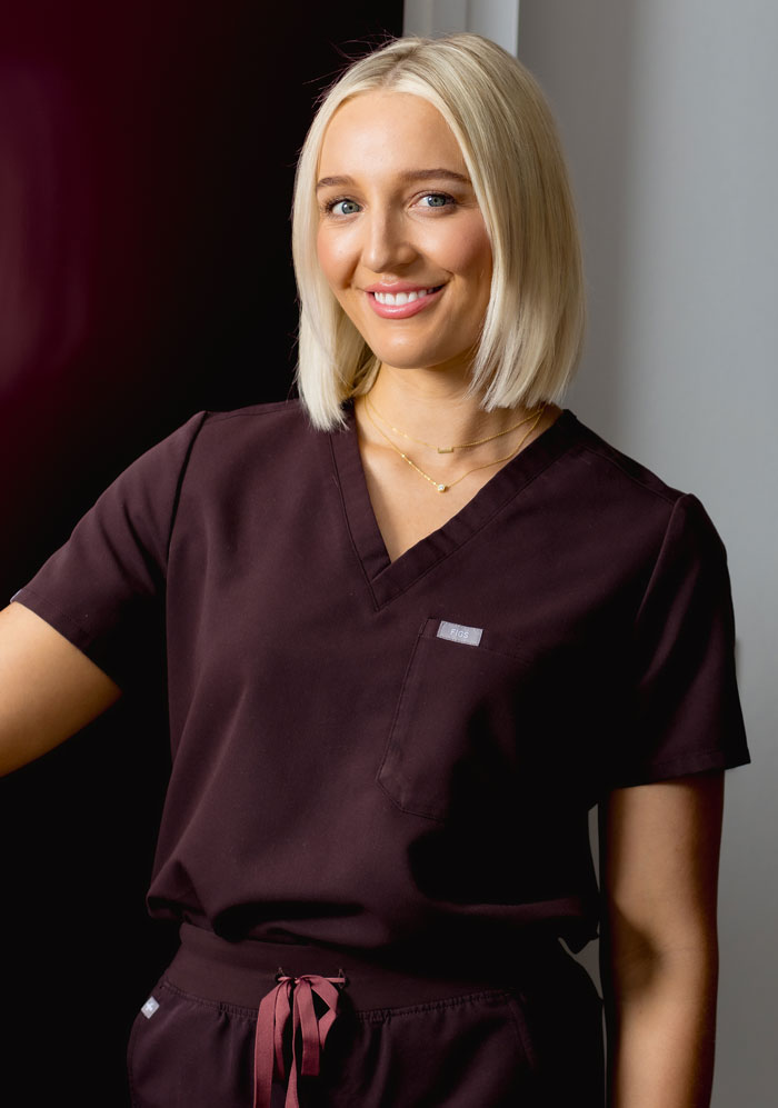 Portrait of Corrine Holloway, a BSN at BeauTech Cosmetic, a med spa in Studio City.